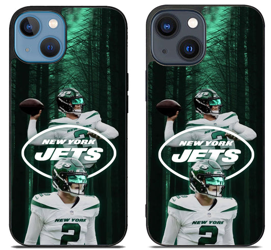 Zach Wilson New York Jets iPhone 15 | iPhone 15 Plus Case