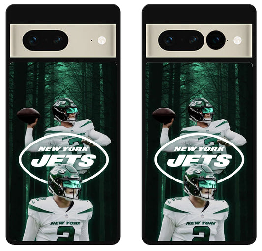 Zach Wilson New York Jets Google Pixel 7 | 7 Pro Case