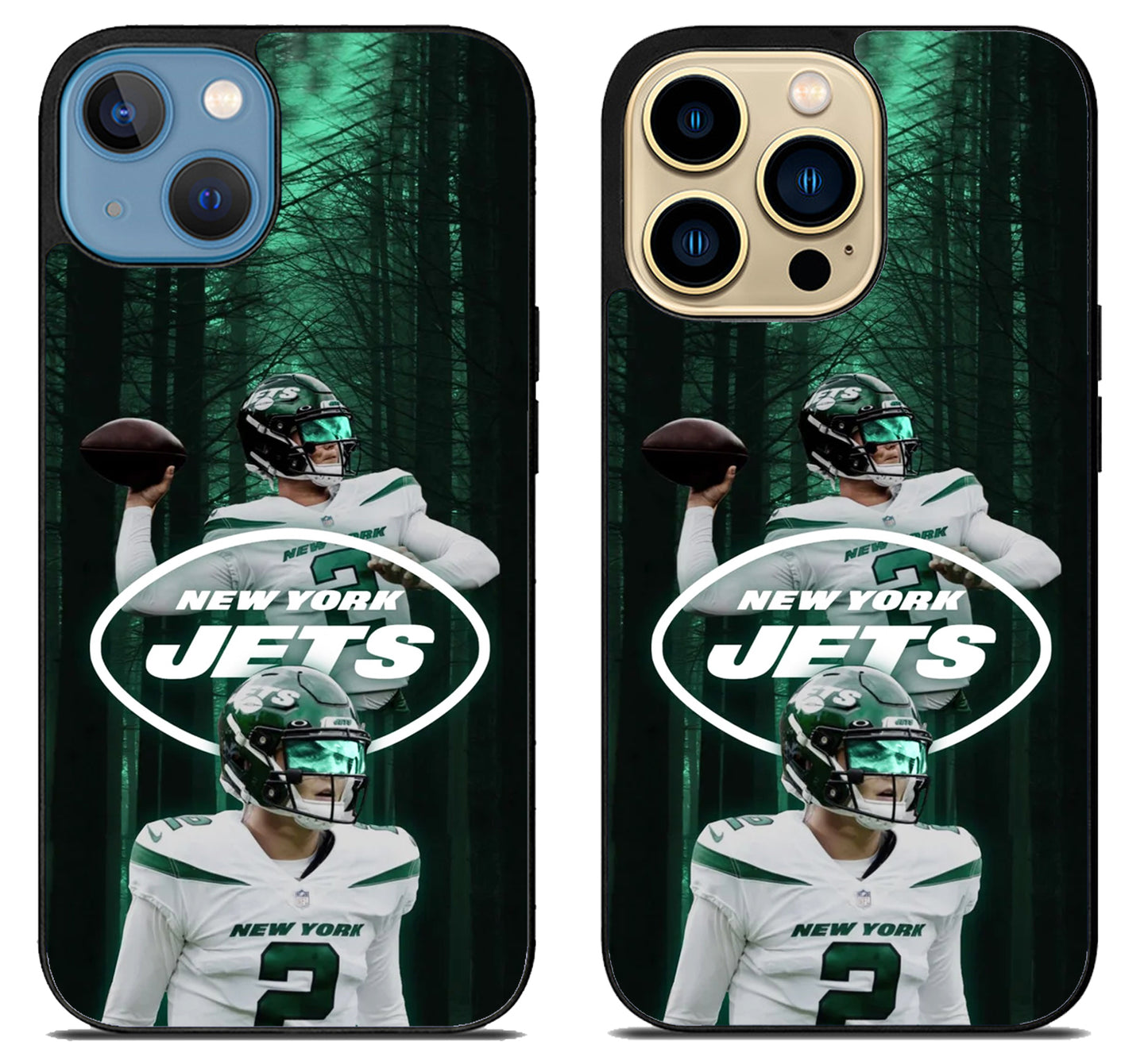 Zach Wilson New York Jets iPhone 14 | 14 Plus | 14 Pro | 14 Pro Max Case