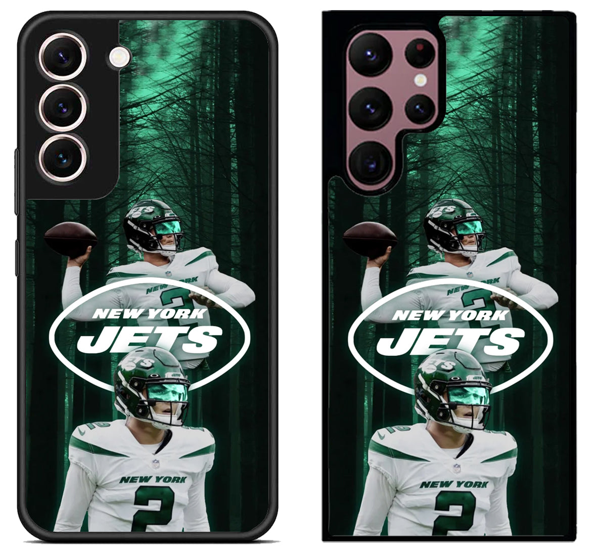 Zach Wilson New York Jets Samsung Galaxy S22 | S22+ | S22 Ultra Case