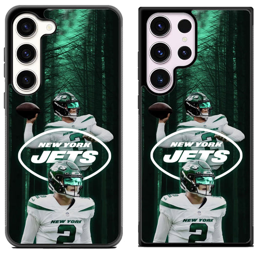 Zach Wilson New York Jets Samsung Galaxy S23 | S23+ | S23 Ultra Case