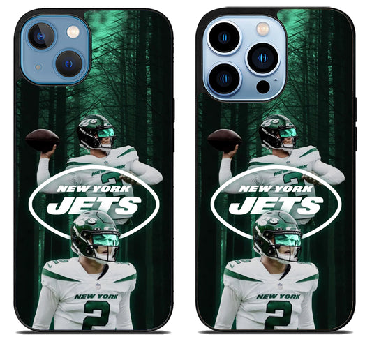 Zach Wilson New York Jets iPhone 13 | 13 Mini | 13 Pro | 13 Pro Max Case