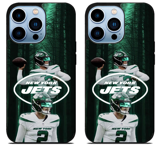 Zach Wilson New York Jets iPhone 15 Pro | iPhone 15 Pro Max Case