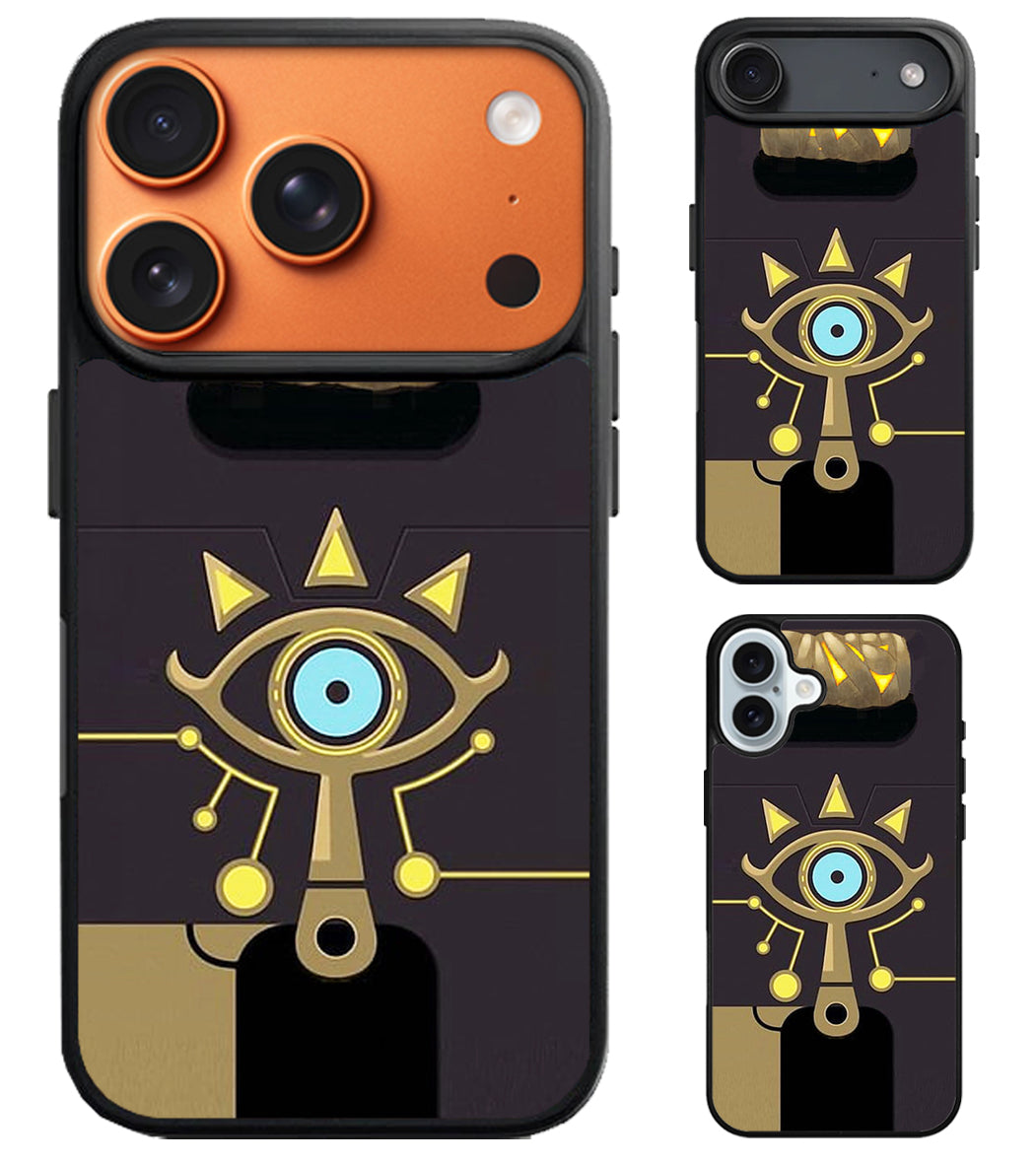 Zelda Sheikah Eye Slate iPhone Air | iPhone 17 | 17 Pro | 17 Pro Max Case