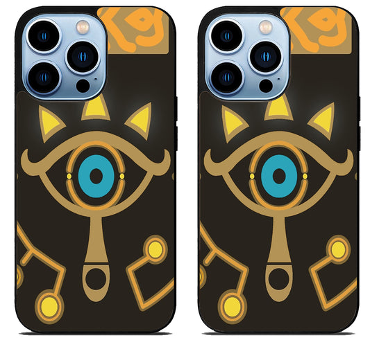 Zelda Sheikah Slate Cover iPhone 15 Pro | iPhone 15 Pro Max Case