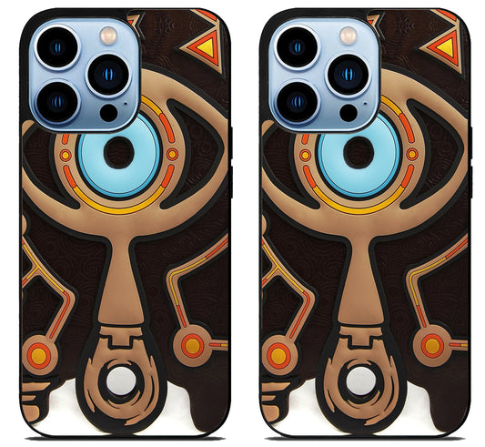 Zelda Sheikah Slate Eye Cover iPhone 15 Pro | iPhone 15 Pro Max Case