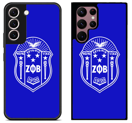 Zeta Phi Beta Logo Samsung Galaxy S22 | S22+ | S22 Ultra Case