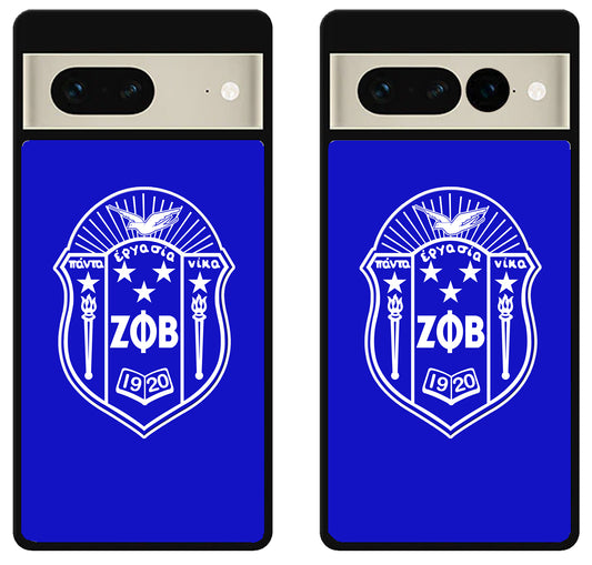 Zeta Phi Beta Logo Google Pixel 7 | 7 Pro Case