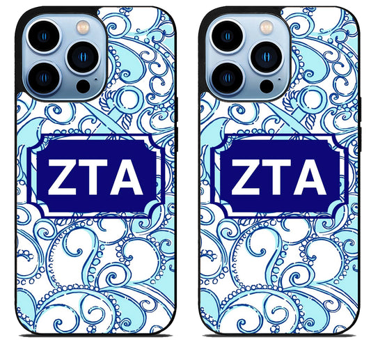 Zeta Tau Alpha Cover iPhone 15 Pro | iPhone 15 Pro Max Case