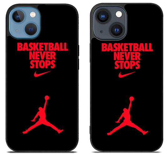 Air Jordan Basketball Never Stops iPhone 15 | iPhone 15 Plus Case