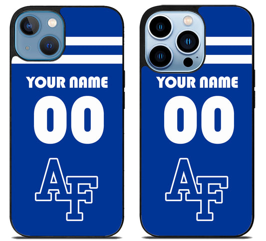 Custom Personalized air force falcons iPhone 13 | 13 Mini | 13 Pro | 13 Pro Max Case