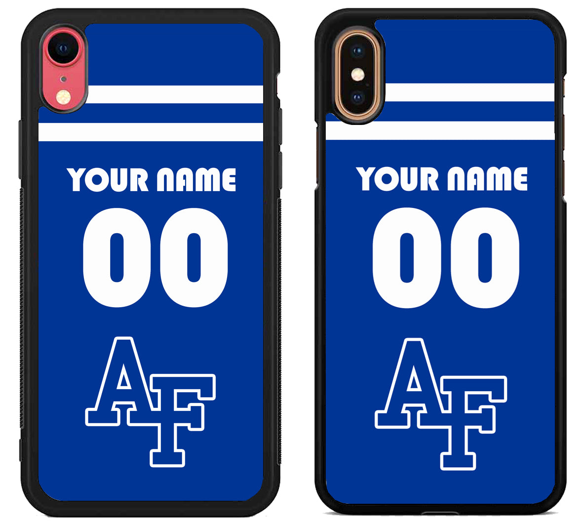 Custom Personalized Air Force falcons iPhone X | Xs | Xr | Xs Max Case
