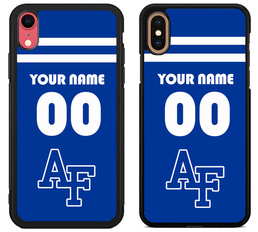 Custom Personalized Air Force falcons iPhone X | Xs | Xr | Xs Max Case