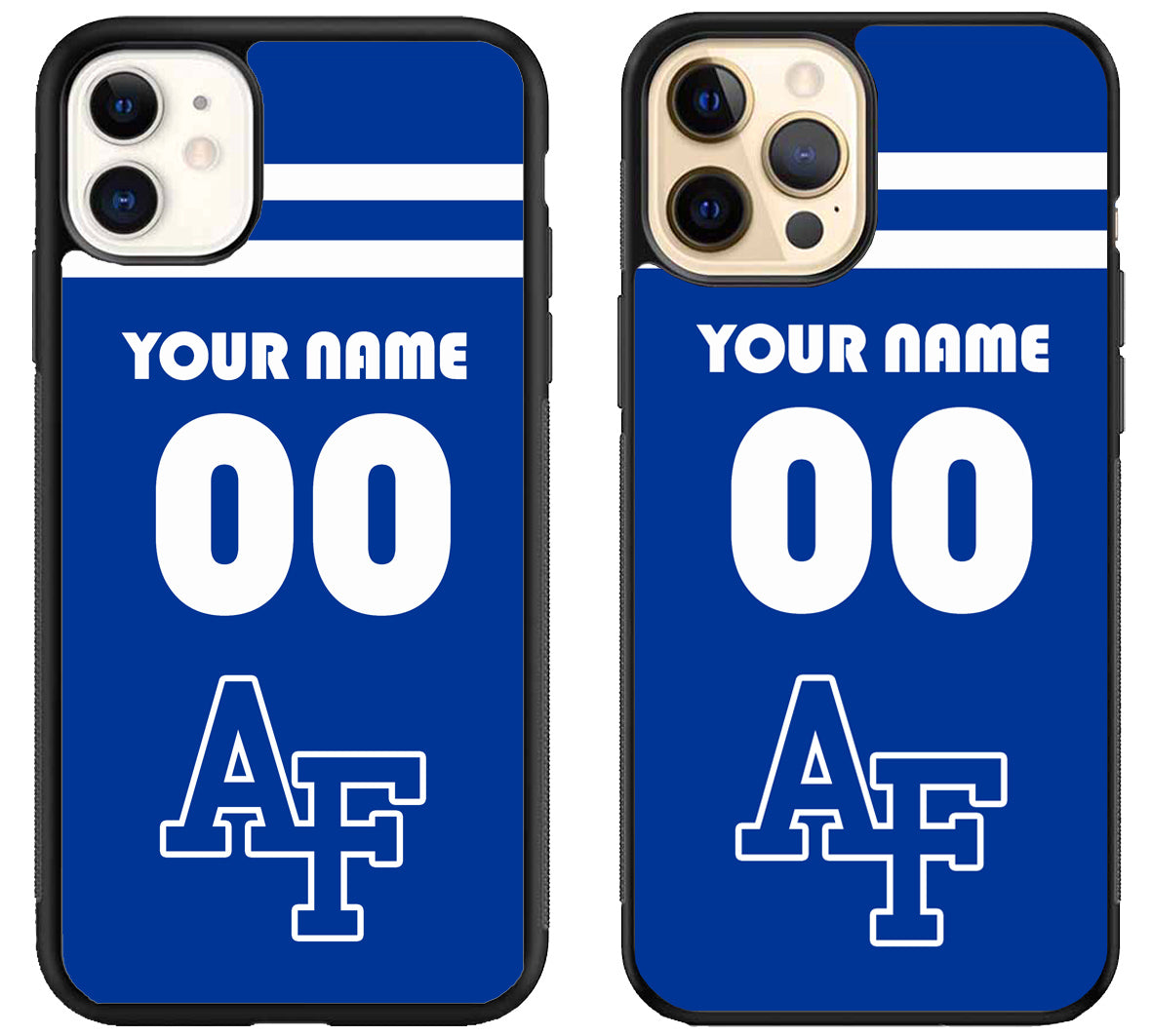 Custom Personalized Air Force falcons iPhone 12 | 12 Mini | 12 Pro | 12 Pro Max Case
