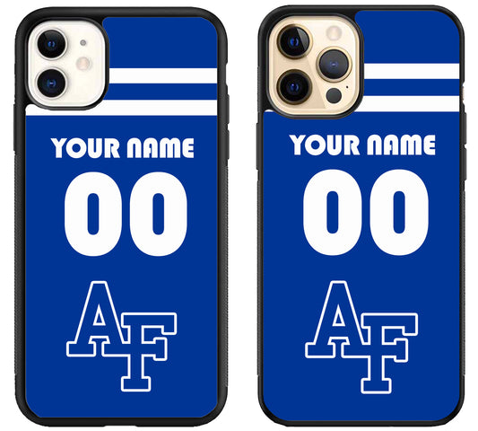 Custom Personalized Air Force falcons iPhone 12 | 12 Mini | 12 Pro | 12 Pro Max Case