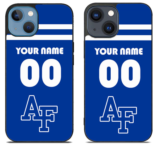 Custom Personalized Air force falcons iPhone 15 | iPhone 15 Plus Case