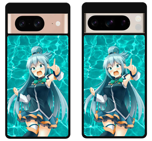 Aqua konosuba Google Pixel 8 | 8 Pro Case