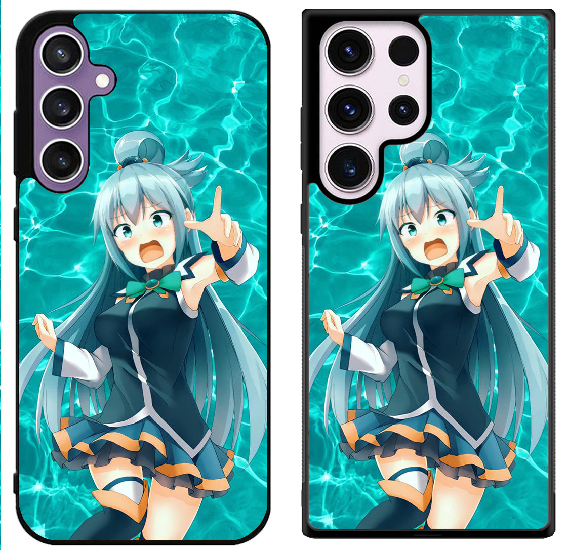 Aqua Konosuba Samsung Galaxy S24 | S24+ | S24 Ultra Case