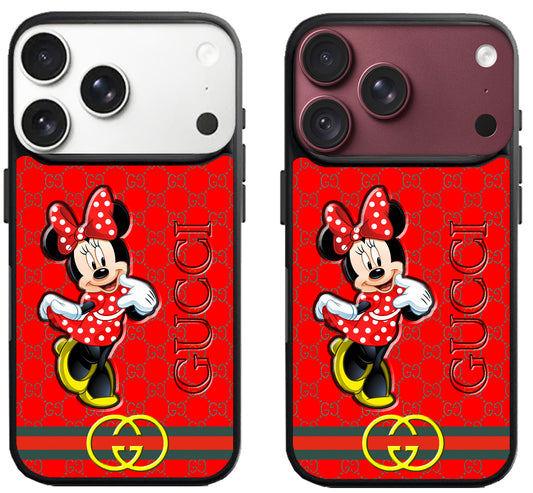 Gucci Red Minnie Mouse iPhone 18 Pro | 18 Pro Max Case