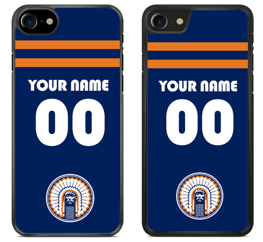 Custom Personalized illinois fighting chief illini iPhone SE 2020 | iPhone SE 2022 Case