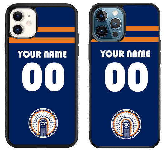 Custom Personalized illinois fighting chief illini iPhone 11 | 11 Pro | 11 Pro Max Case