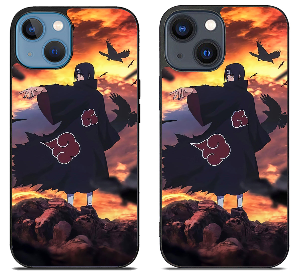 itachi uchiha crows iPhone 15 | iPhone 15 Plus Case