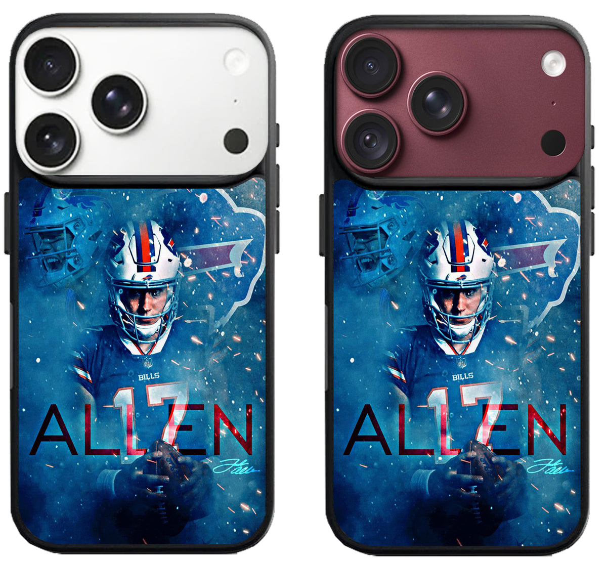 Josh allen Buffalo Bills Artwork iPhone 18 Pro | 18 Pro Max Case