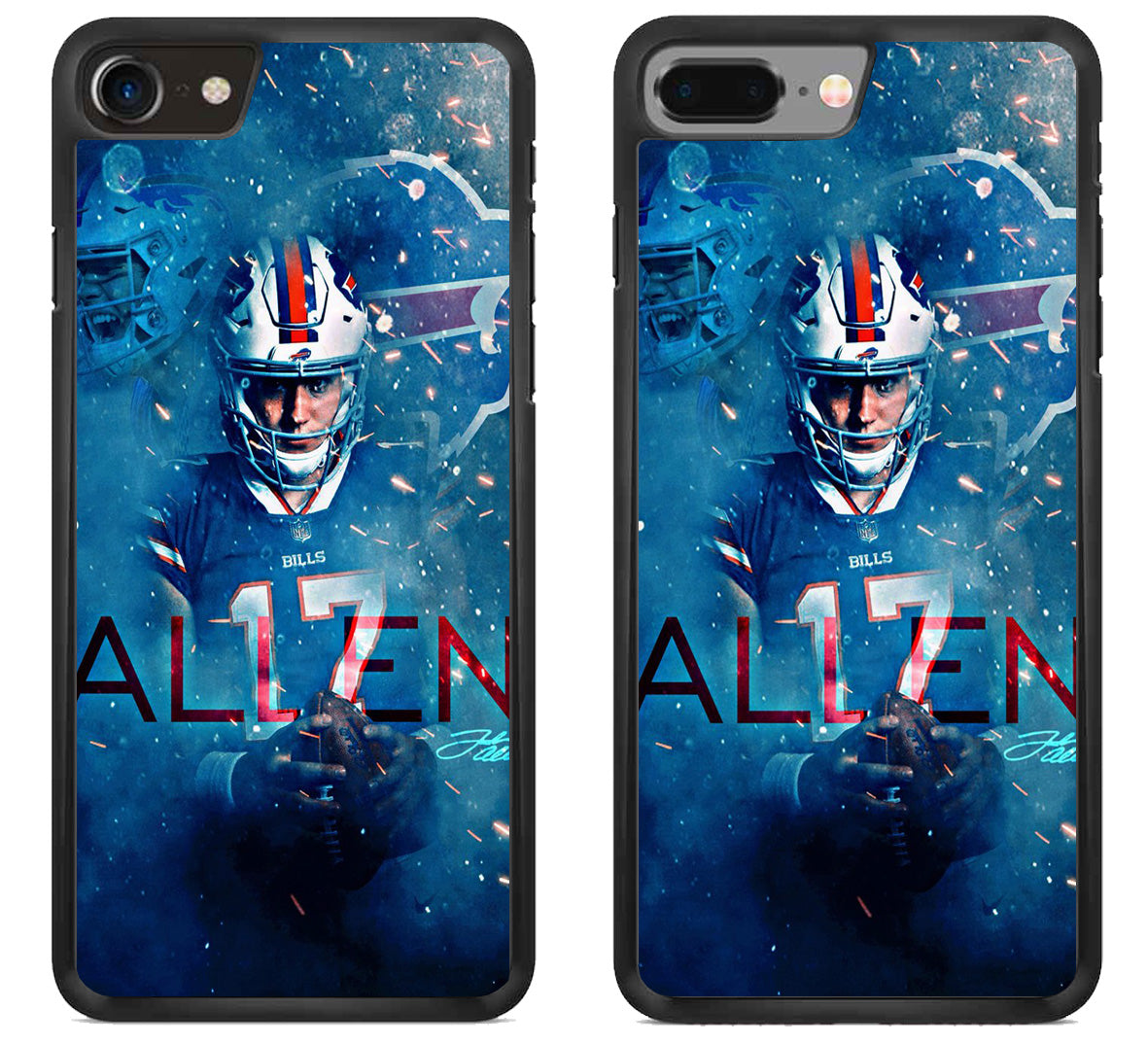 josh allen Buffalo Bills artwork iPhone 8 | 8 Plus Case