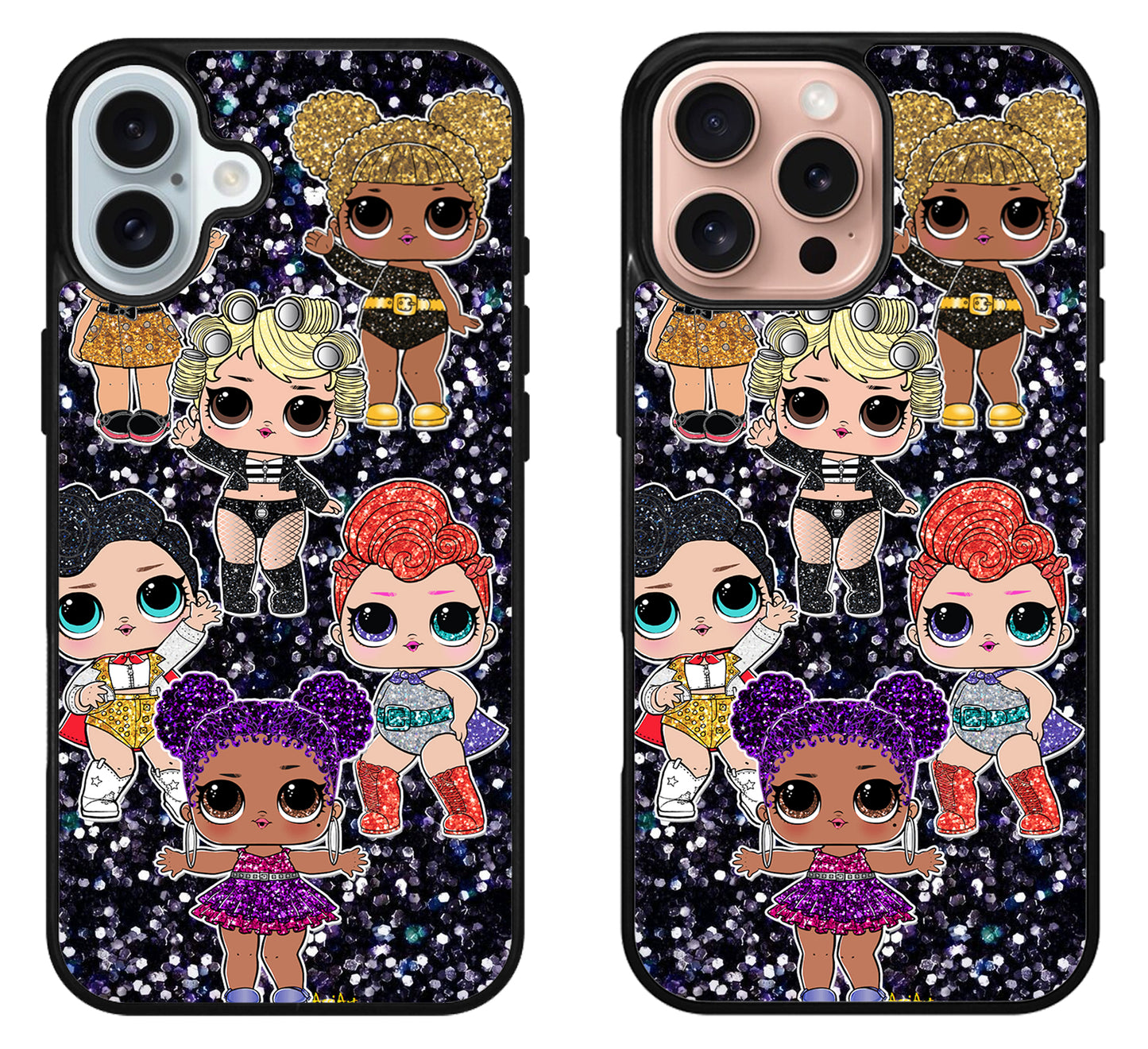 LOL surprise Sparkly iPhone 16 | 16 Plus | 16 Pro | 16 Pro Max Case