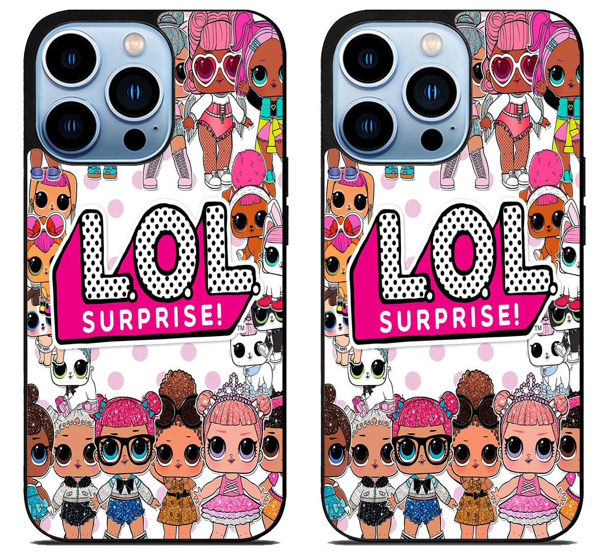 LOL Surprise Collage iPhone 15 Pro | iPhone 15 Pro Max Case