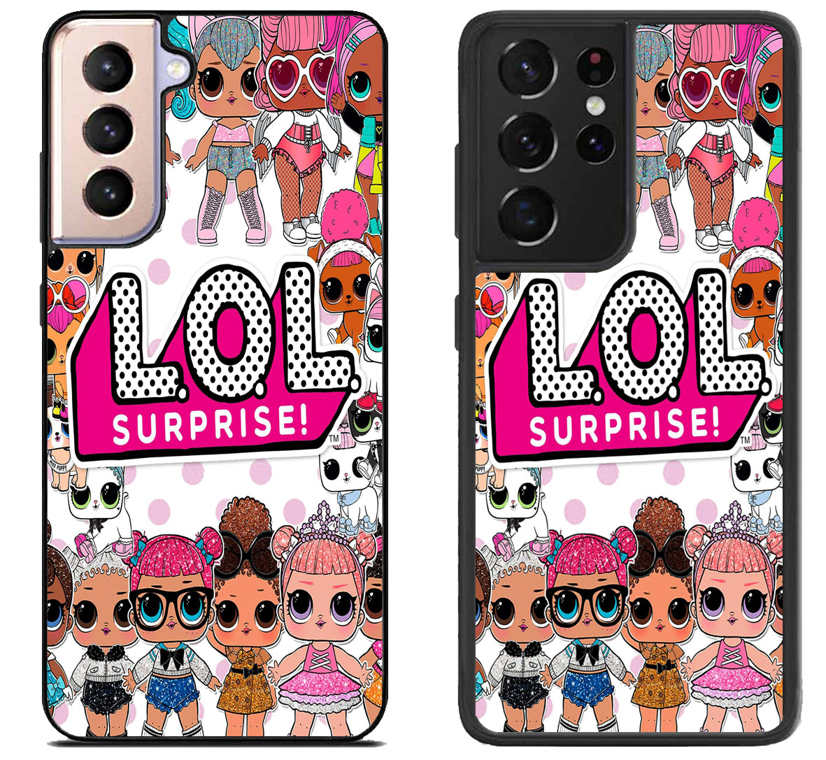 LOL Surprise Collage Samsung Galaxy S21 | S21 FE | S21+ | S21 Ultra Case