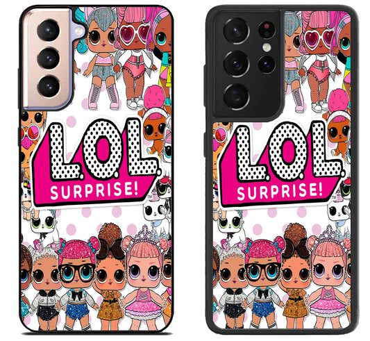 LOL Surprise Collage Samsung Galaxy S21 | S21 FE | S21+ | S21 Ultra Case