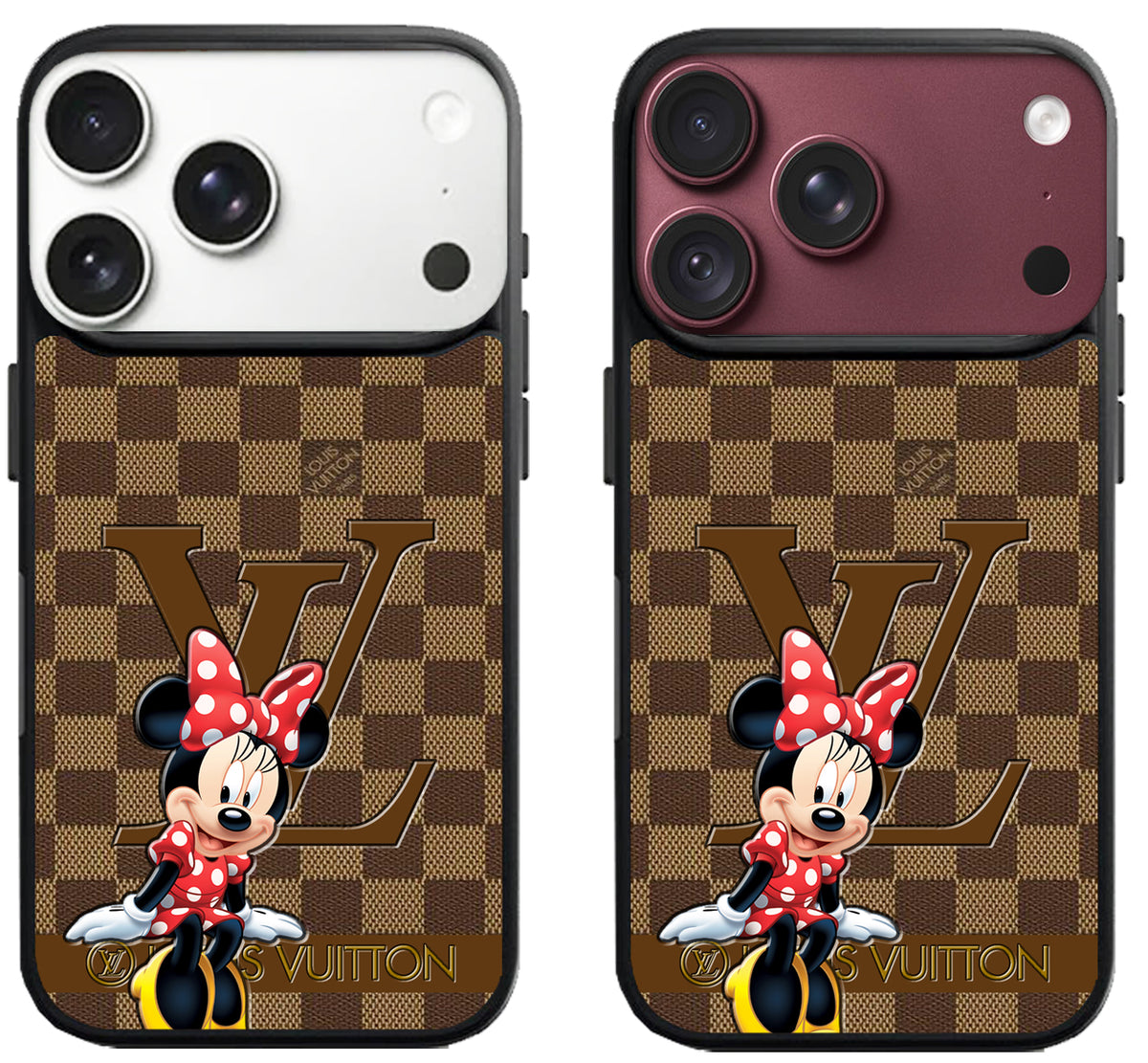Minnie Mouse Stylish LV Cover iPhone 18 Pro | 18 Pro Max Case