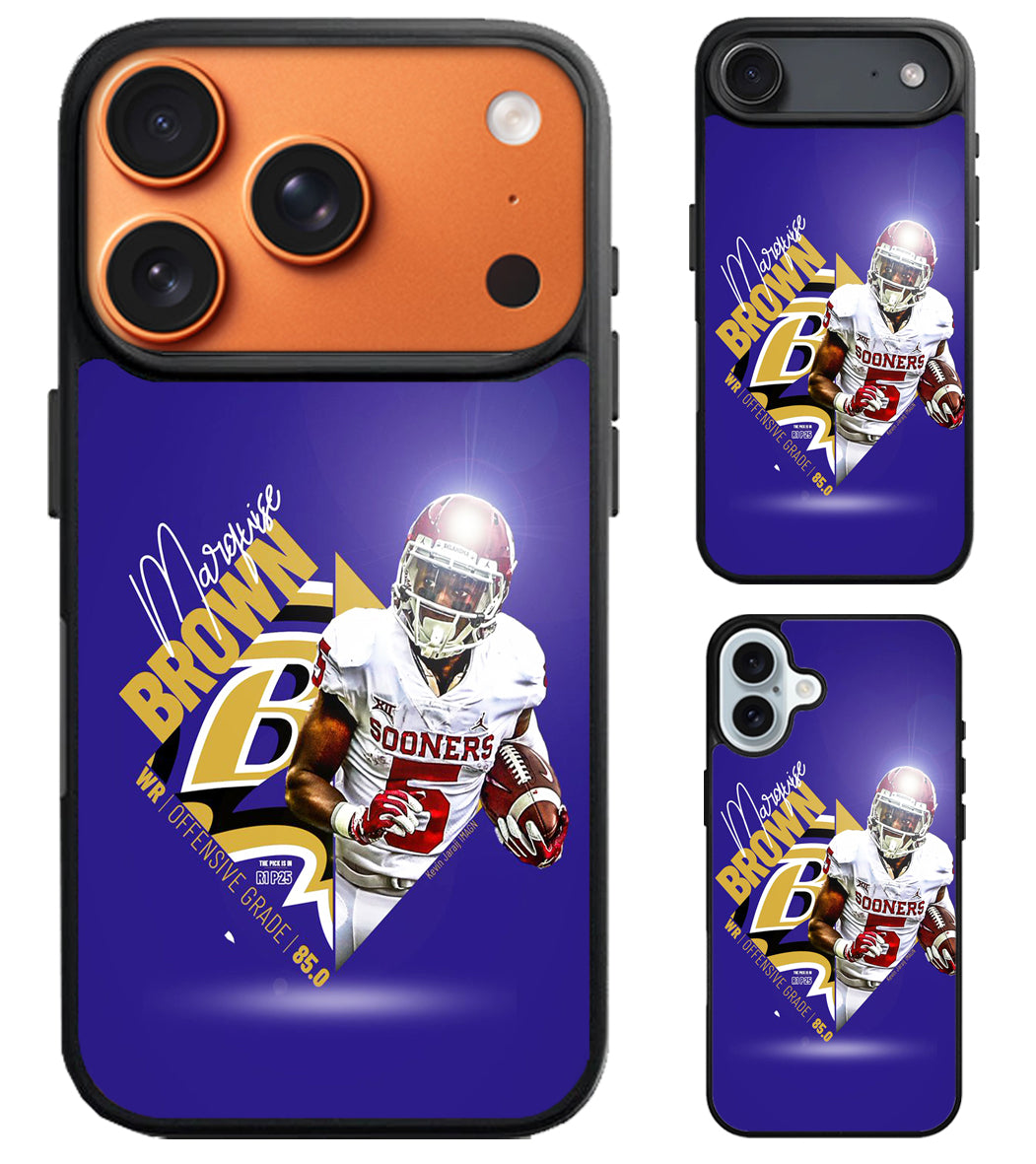 Marquise brown Baltimore Ravens iPhone Air | iPhone 17 | 17 Pro | 17 Pro Max Case