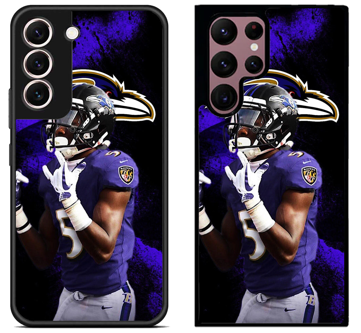 Marquise brown NFL Baltimore Samsung Galaxy S22 | S22+ | S22 Ultra Case