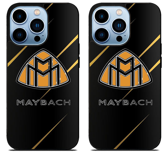 Maybach Black Metallic iPhone 15 Pro | iPhone 15 Pro Max Case