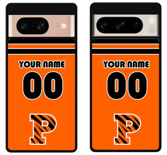 Custom Personalized princeton tigers Google Pixel 8 | 8 Pro Case