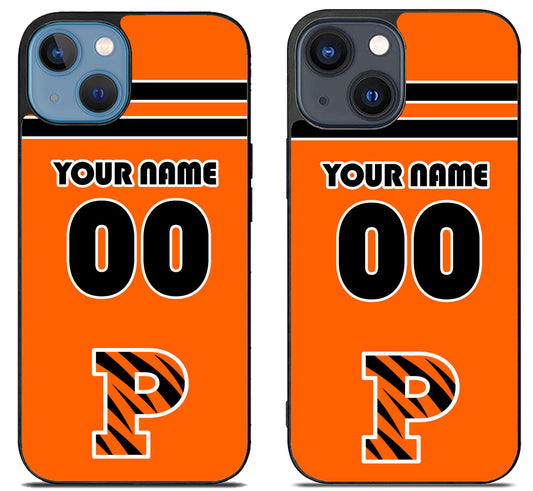 Custom Personalized Princeton tigers iPhone 15 | iPhone 15 Plus Case