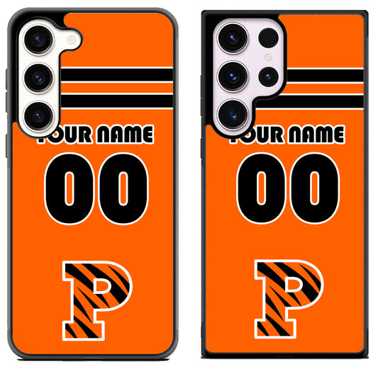 Custom Personalized Princeton tigers Samsung Galaxy S23 | S23+ | S23 Ultra Case