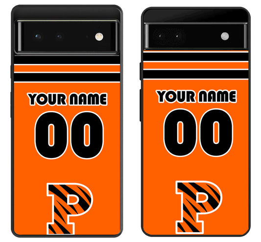 Custom Personalized Princeton tigers Google Pixel 6 | 6A | 6 Pro Case