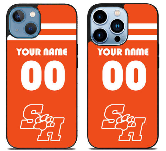 Custom Personalized Sam Houston state bearcats iPhone 13 | 13 Mini | 13 Pro | 13 Pro Max Case
