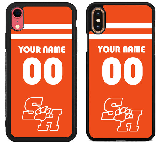 Custom Personalized Sam Houston state bearcats iPhone X | Xs | Xr | Xs Max Case