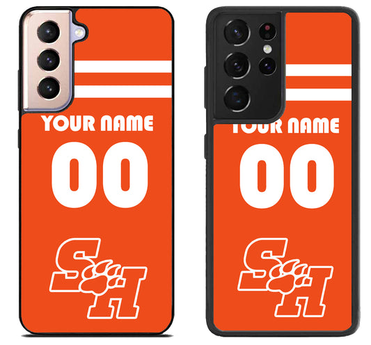 Custom Personalized Sam Houston state bearcats Samsung Galaxy S21 | S21 FE | S21+ | S21 Ultra Case