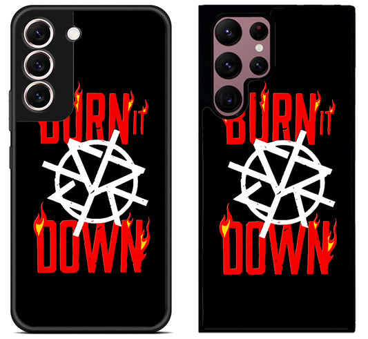 Seth Rollins Burn it Down Samsung Galaxy S22 | S22+ | S22 Ultra Case