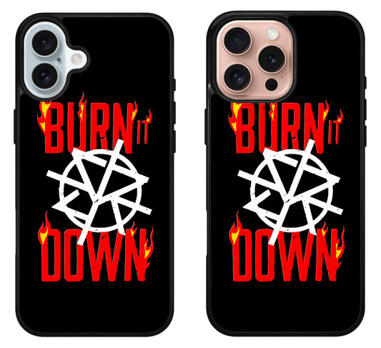 Seth Rollins Burn it Down iPhone 16 | 16 Plus | 16 Pro | 16 Pro Max Case