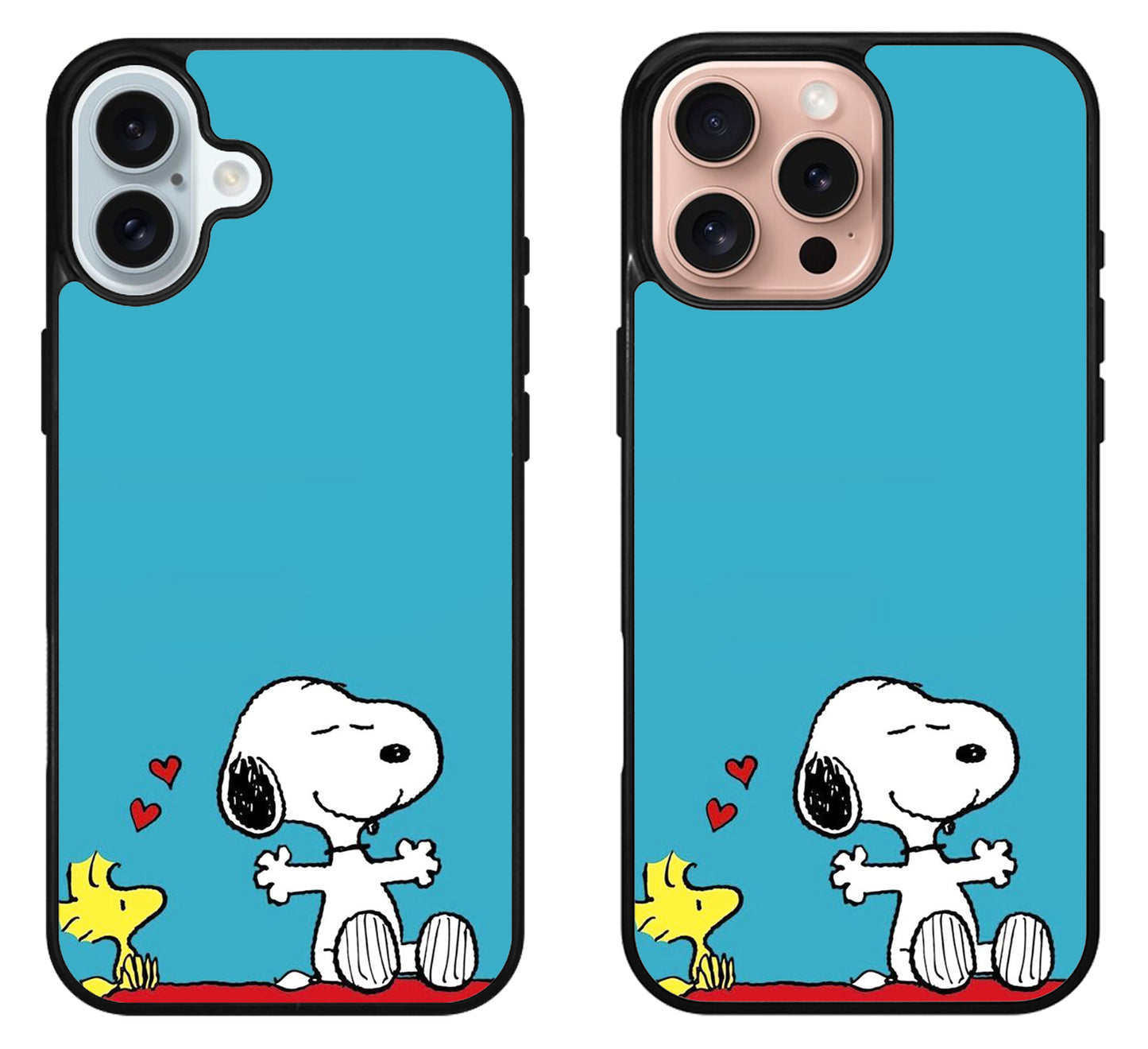 snoopy Woodstock Happy iPhone 16 | 16 Plus | 16 Pro | 16 Pro Max Case