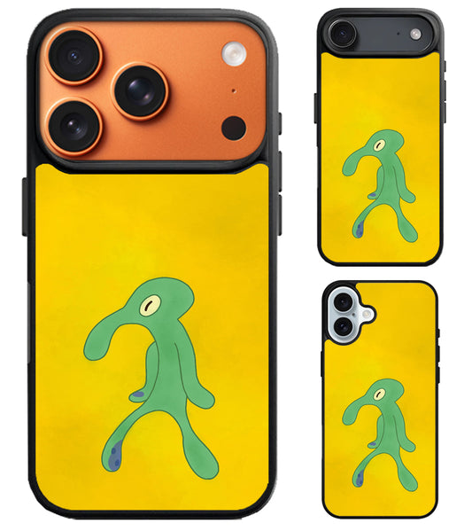 squidward Art Painting iPhone Air | iPhone 17 | 17 Pro | 17 Pro Max Case