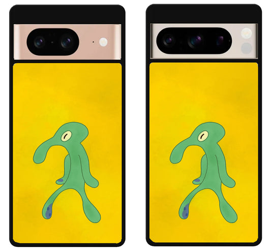 Squidward Art Painting Google Pixel 8 | 8 Pro Case