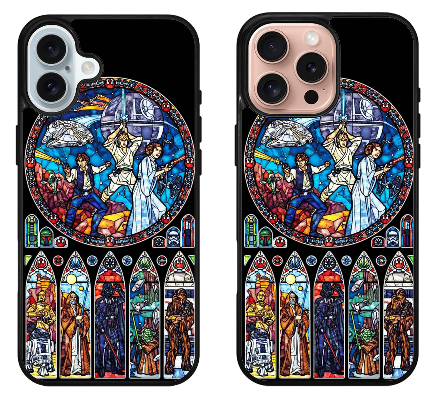 Star Wars Stained Glass iPhone 16 | 16 Plus | 16 Pro | 16 Pro Max Case