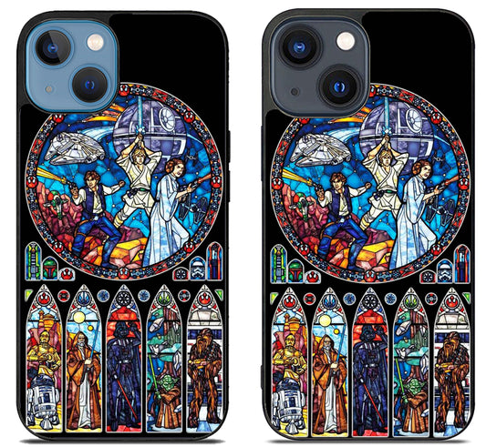 Star Wars Stained Glass iPhone 15 | iPhone 15 Plus Case